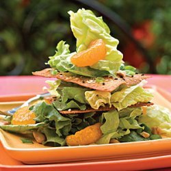 Crispy Sesame Salad Stack recipe