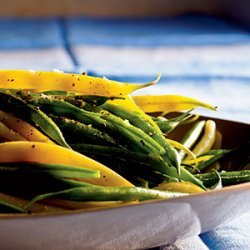 Herbed Green and Wax Beans recipe
