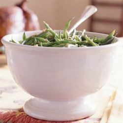 Green Beans with Bacon-Balsamic Vinaigrette recipe