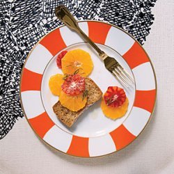 Oranges with Rosemary-Infused Honey recipe