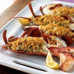 Crab-Stuffed Lobster with Citrus Vinaigrette recipe