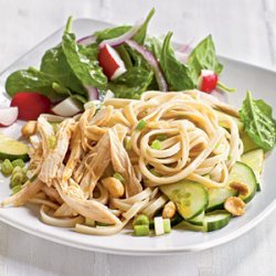 Cold Sesame Noodles with Chicken and Cucumbers recipe