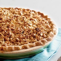 Gingery Cranberry-Pear Pie with Oatmeal Streusel recipe