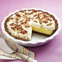 Black Bottom Vanilla Cream Pie recipe