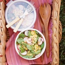 Corn and Arugula Salad recipe