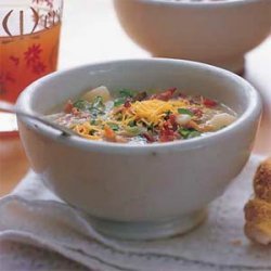 Baked Potato-and-Bacon Soup recipe