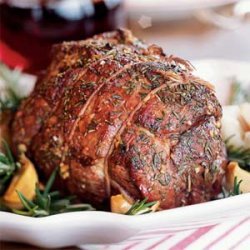 Roast Lamb with Rosemary and Garlic recipe