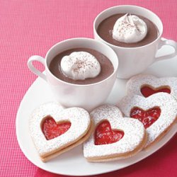 Raspberry Linzer Heart Cookies recipe