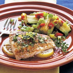 Lemon Red Snapper with Herbed Butter recipe