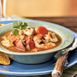 Southwest Cilantro Fish Stew recipe