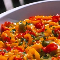 Tricolor Peppers recipe