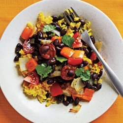 Black Beans and Yellow Rice recipe
