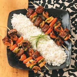 Barbecue Beef Kabobs recipe
