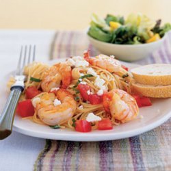 Garden Shrimp Pasta recipe