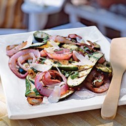 Italian Grilled Zucchini and Red Onion recipe