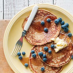 Hearty Whole-Grain Pancakes recipe