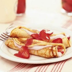 Strawberry Pancake Roll-ups recipe