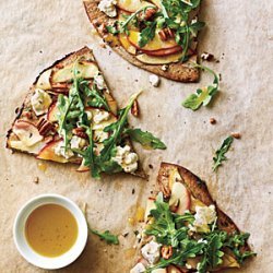 Apple, Goat Cheese, and Pecan Pizza recipe