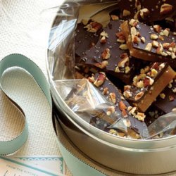 Salted Chocolate-Pecan Toffee recipe
