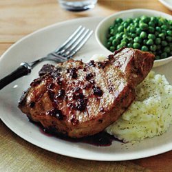 Pork Chops with Tangy Red Currant Sauce recipe