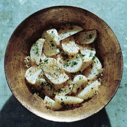 Braised Turnips with Poppy-Seed Bread Crumbs recipe