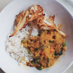 Curried Red-Lentil Stew with Vegetables recipe
