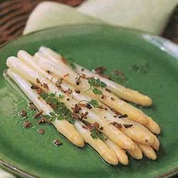 White Asparagus with Truffle Vinaigrette recipe