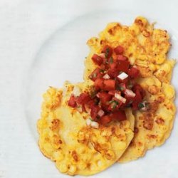 Corn Fritters with Salsa recipe
