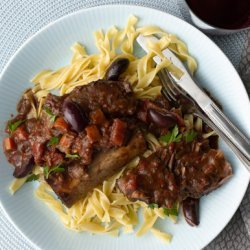 Provençal Short Ribs with Olives and Herbs recipe