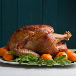 Citrus-Sage Roast Turkey with Gravy: Large Crowd recipe