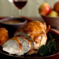 Agave-Glazed Turkey Breast with Sherry Gravy recipe