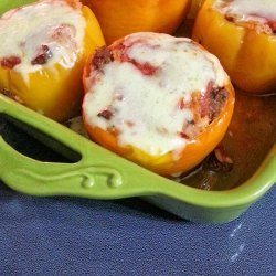 Cheesy Stuffed Peppers recipe