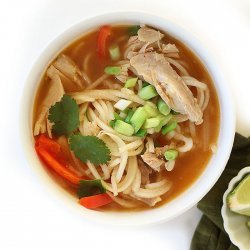 Spicy Asian Chicken Soup recipe