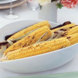 Grilled Corn on the Cob with a Trio of Flavored Butters recipe