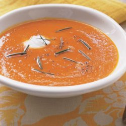 Organic Carrot Soup with Ginger Essence recipe