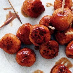 Barbecue Chicken Meatballs recipe