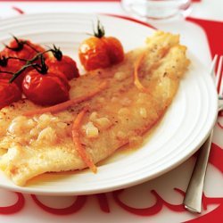 Sole with Orange Brown Butter recipe