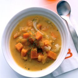 Chunky Sweet-Potato Soup recipe