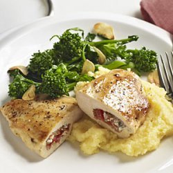 Pork and Gorgonzola-Stuffed Chicken Breasts recipe