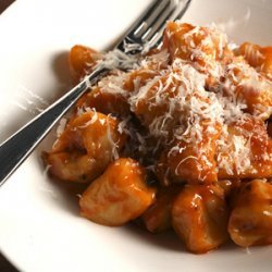 Potato Gnocchi With Sun-dried Tomato Sauce recipe