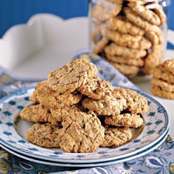 Nutty Oatmeal-Chocolate Chunk Cookies recipe