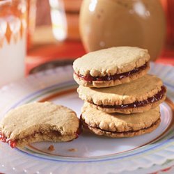 Peanut Butter-and-Jelly Sandwich Cookies recipe