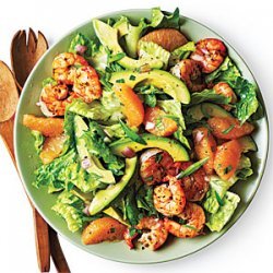 Shrimp, Avocado, and Grapefruit Salad recipe
