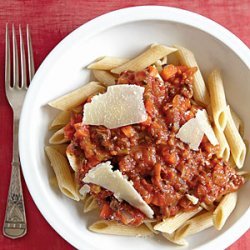 Vegetarian Bolognese with Whole-Wheat Penne recipe