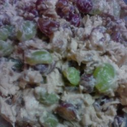 Chicken Salad with Grapes & Pecans recipe