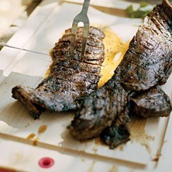Gaucho Steak with Four-Herb Chimichurri recipe