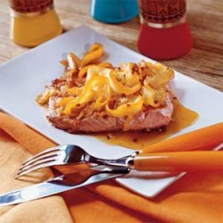 Salmon with Orange Pan Sauce recipe