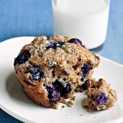 Blueberry Oatmeal Muffins recipe