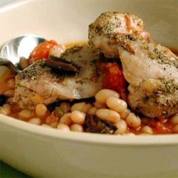 One-Dish Rosemary Chicken and White Beans recipe