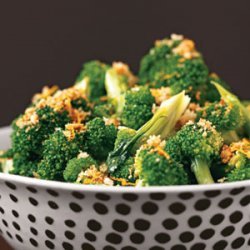 Broccoli with Lemon Crumbs recipe
